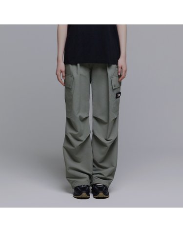 내셔널지오그래픽 N241WPT070 여성 아나스 볼륨 와이드 카고 팬츠 LICHEN KHAKI