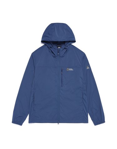N262UJP910 월리스 후드 풀집업 바람막이 DARK BLUE