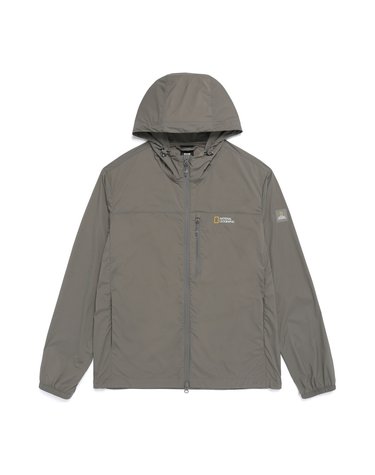 N262UJP910 월리스 후드 풀집업 바람막이 G/KHAKI