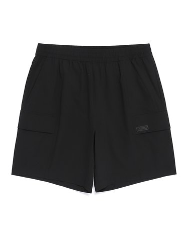 N262MHP350 에어플로우 카고 4부 쇼츠 BLACK