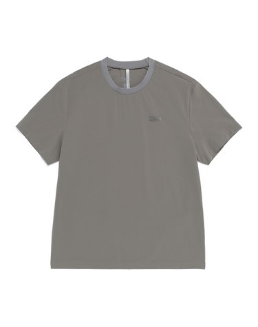 N262MTS330 에어플로우 반팔 티셔츠 GREY KHAKI