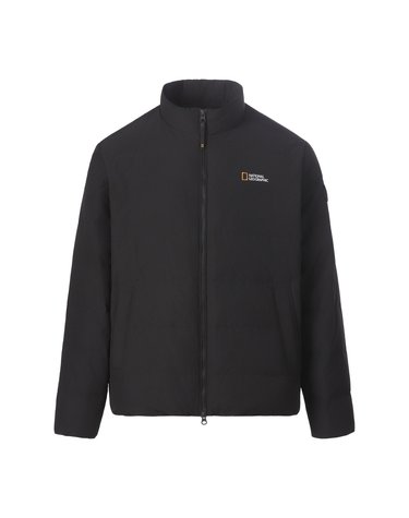 헤론 스탠드넥 경량 구스다운 점퍼 BLACK N264UDW922