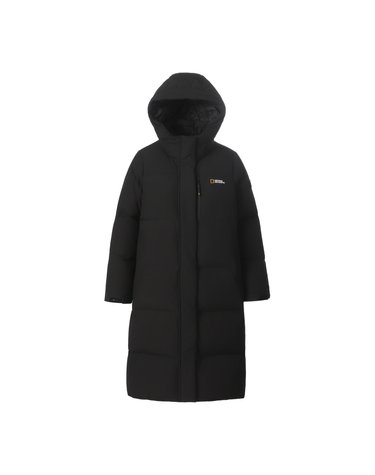 여성 카이만 프로 롱기장 구스다운 점퍼 BLACK N264WDW960