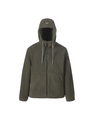 [고윤정플리스] 코스토니 후드 플리스 자켓 OLIVE GREEN N264UFJ950