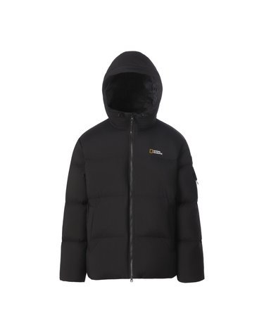 골든몰 후디 구스다운 점퍼 BLACK N264UDW880