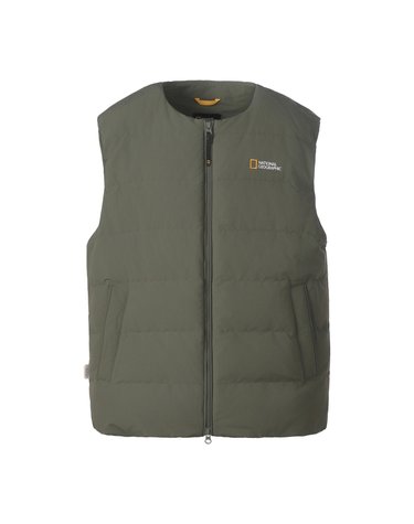 헤론 U넥 경량 구스다운 베스트 OLIVE GREEN N264UDV920