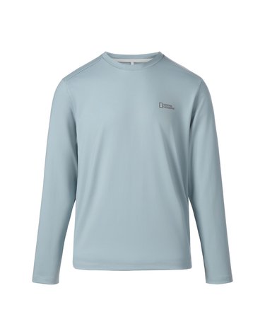 카프 스몰로고 베이직핏 긴팔 티셔츠 SAGE GREEN N263UTS210