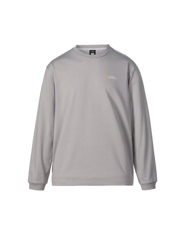 그래픽 긴팔 티셔츠 L/GREY N263UTS020