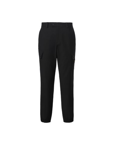 크로우 레귤러핏 조거 카고 팬츠 BLACK N263MPT050