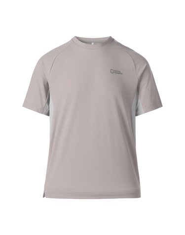 네이쳐 델타피크 배색형 베이직핏 반팔 티셔츠 L/GREY N263UTS220