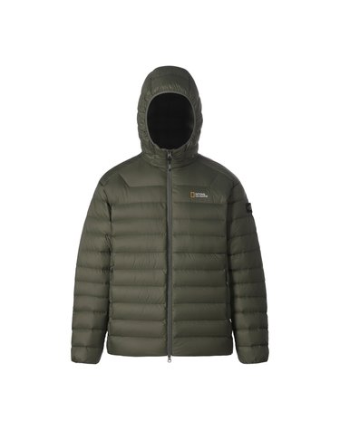라이트팩 후드 경량 덕다운 점퍼 OLIVE GREEN N264UDW910