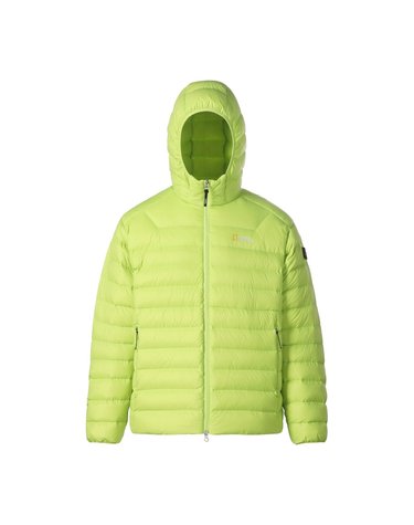 라이트팩 후드 경량 덕다운 점퍼 GREEN GLOW N264UDW910