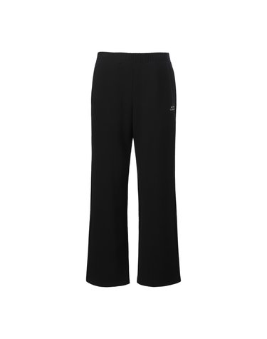 라르가 헤비웨이트 릴렉스핏 스트레이트 팬츠 BLACK N263UPT901