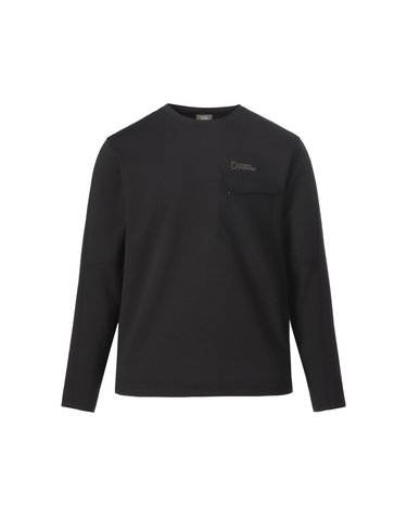 NRN 델타피크 베이스레이어 긴팔 티셔츠 BLACK N263MTS500