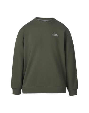 라르가 헤비웨이트 세미오버핏 맨투맨 OLIVE GREEN N263USW901