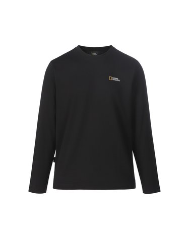 팔코 스몰로고 긴팔 티셔츠 BLACK N263UTS910