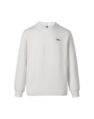 폴하스 베이직핏 스몰로고 맨투맨 OATMEAL N263USW910