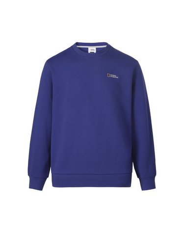폴하스 베이직핏 스몰로고 맨투맨 PURPLE N263USW910