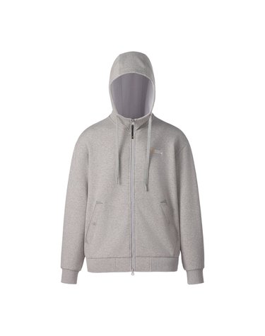핀테일 폴리샤 세미오버핏 후드 풀집업 M/GREY N264UFT940