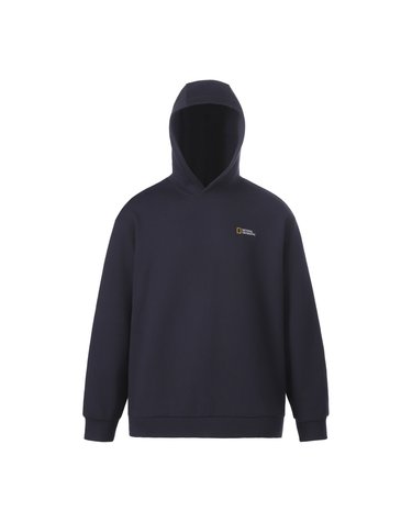 동물 그래픽 세미오버핏 후디 MIDNIGHT NAVY N263UHD080