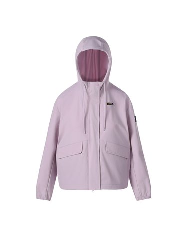 여성 아르켈론 우븐 스트레치 후드 풀집업 LAVENDER N263WFT030