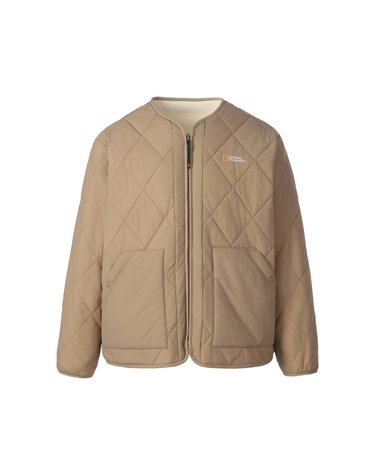 링크스 리버서블 플리스 라이너 패딩 점퍼 NEW BEIGE N264UPD910