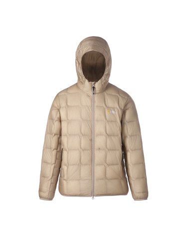 메를린 후드 경량 구스다운 점퍼 MOURNING BEIGE N264UDW030