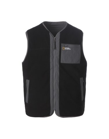 링크스 리버서블 플리스 라이너 패딩 베스트 IRON GREY N264UPV010