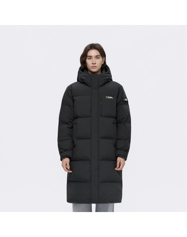 내셔널지오그래픽 카이만 프로 롱기장 구스다운 점퍼 WOOD GREY N264UDW960