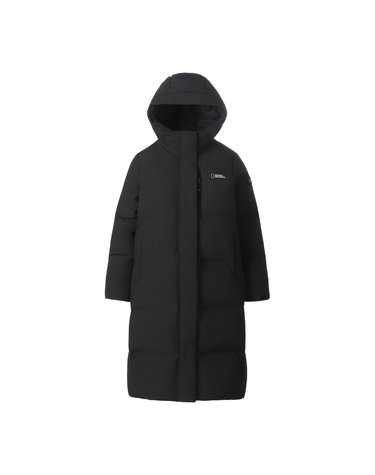 내셔널지오그래픽 여성 카이만 프로 롱기장 구스다운 점퍼 WOOD GREY N264WDW960