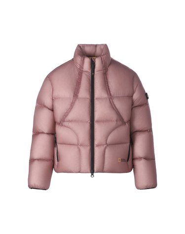 여성 퓨어이펙트 스탠드넥 다운 점퍼 SOFT ROSE N264WDW851