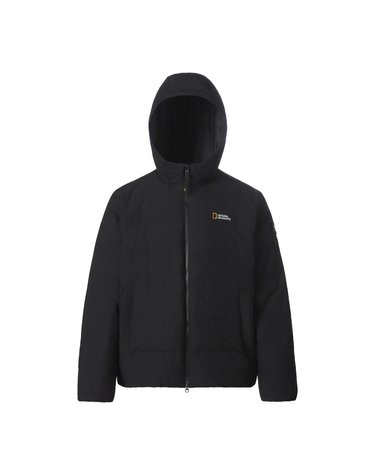 경량 후드 덕다운 점퍼 BLACK N264UDW024