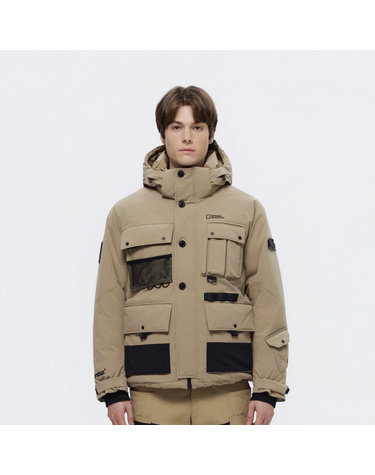 NRN 인피니티 멀티포켓 구스다운 점퍼 NEW BEIGE N264MDW500