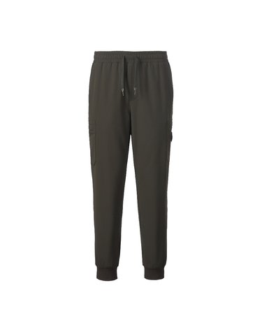아르켈론 더블웜 기모 우븐 레귤러핏 조거 팬츠 CHARCOAL KHAKI N264UPT051