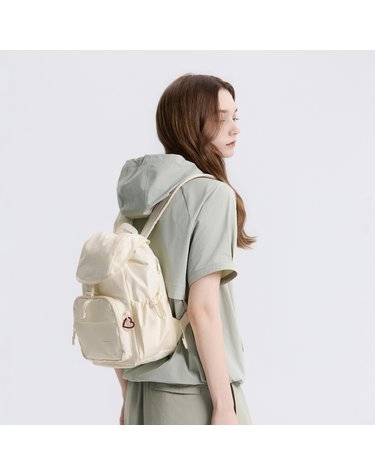 N265ABG560 여성 리브 백팩 IVORY