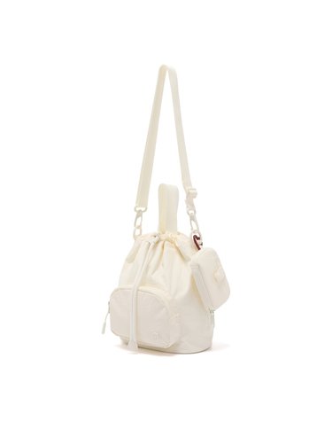 N265ACR720 여성 루미 버킷백 IVORY