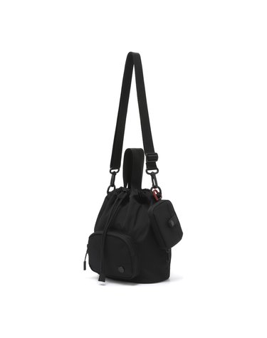 N265ACR720 여성 루미 버킷백 BLACK