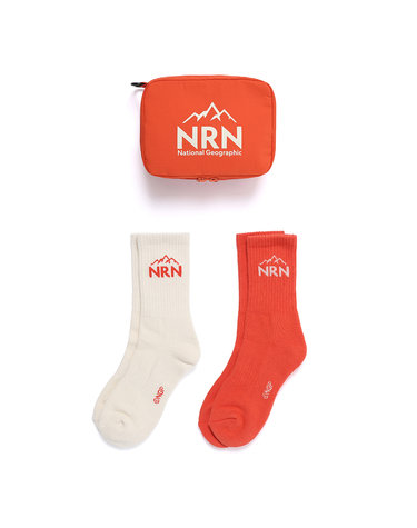 내셔널지오그래픽 N265ASO570 버트 삭스 (2PACK) ORANGE