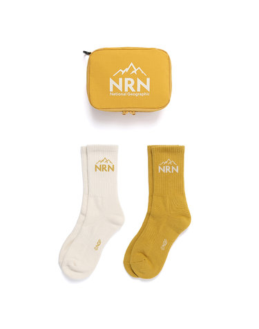 내셔널지오그래픽 N265ASO570 버트 삭스(2PACK) MUSTARD