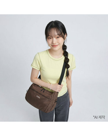 N265ACR800 데일리 라이트 크로스백 M BROWN