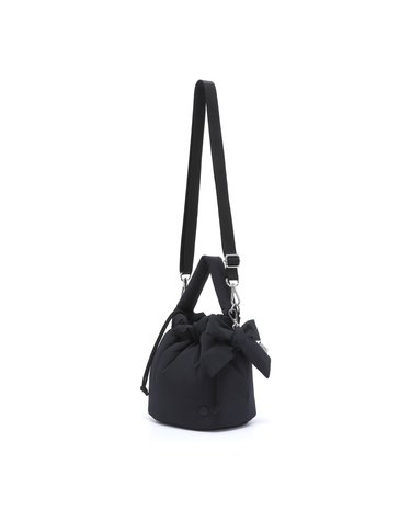 내셔널지오그래픽 N263ACR590 여성 플러피 버킷백 BLACK