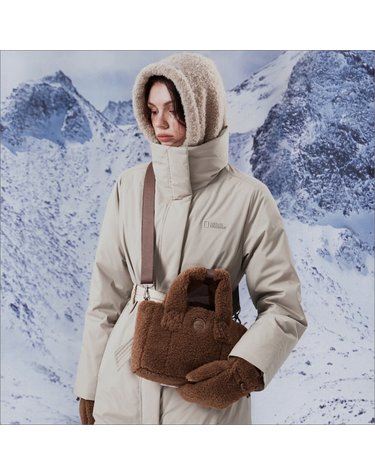 내셔널지오그래픽 N253ATO540 덤블 토트백 BROWN