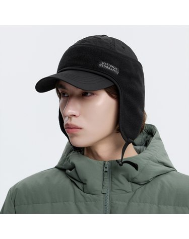 내셔널지오그래픽 N253AHA030 경량 귀달이 세트캡 BLACK