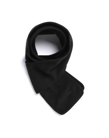 내셔널지오그래픽 N253AMS520 폴라텍플리스 머플러 BLACK