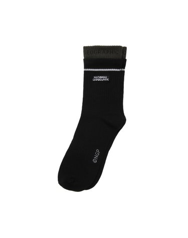 내셔널지오그래픽 N235ASO560 더블넥크루 BLACK