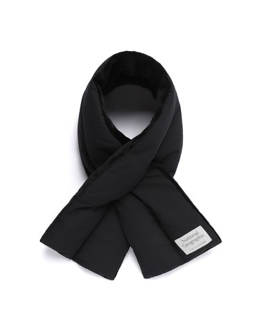 내셔널지오그래픽 N263AMS520 여성 플러피머플러 BLACK