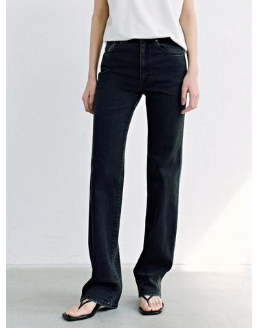 Straight Fit Denim_Charcoal