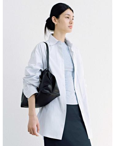 Oversized Shirts_White Stripe