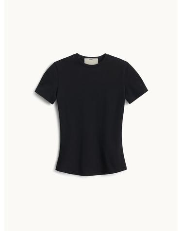 Cotton Jersey T-shirt_Black