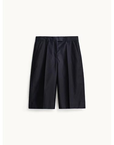 Wide Bermuda Shorts_Deep Navy